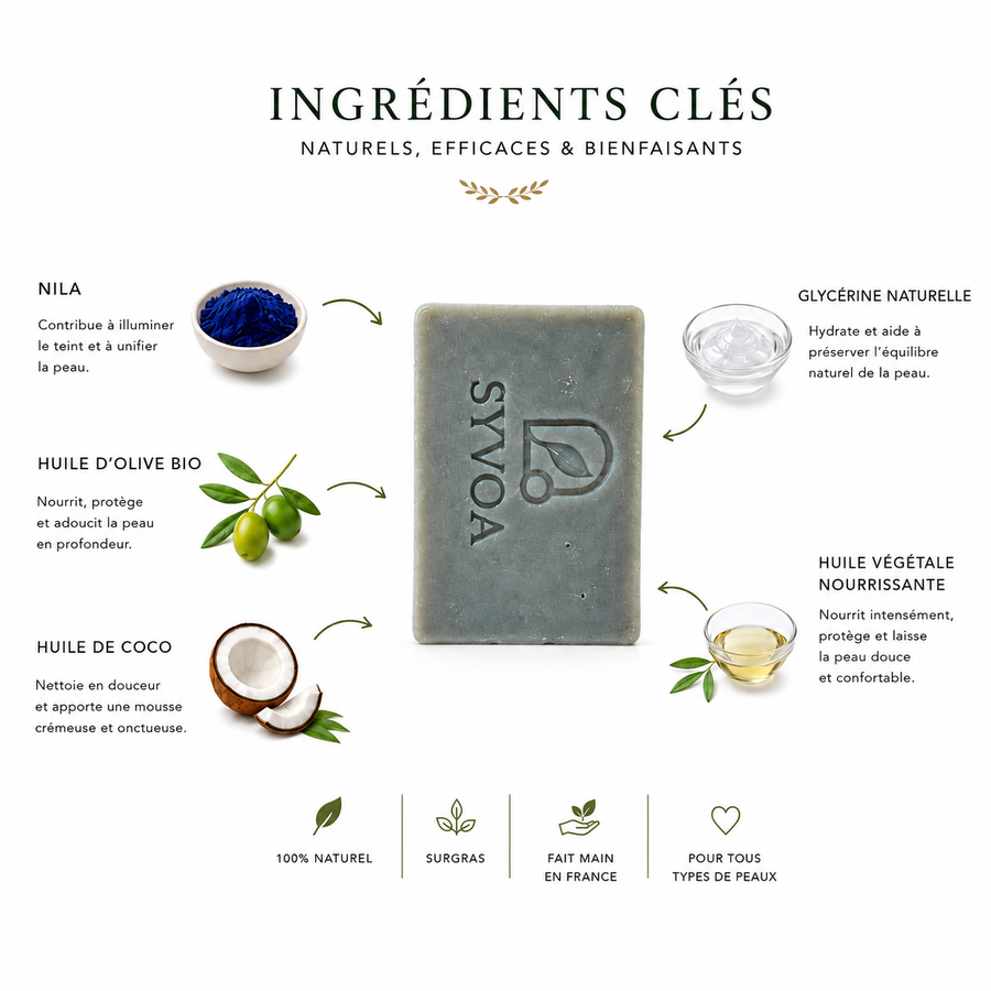 Savon au Nila – Éclat & Uniformité