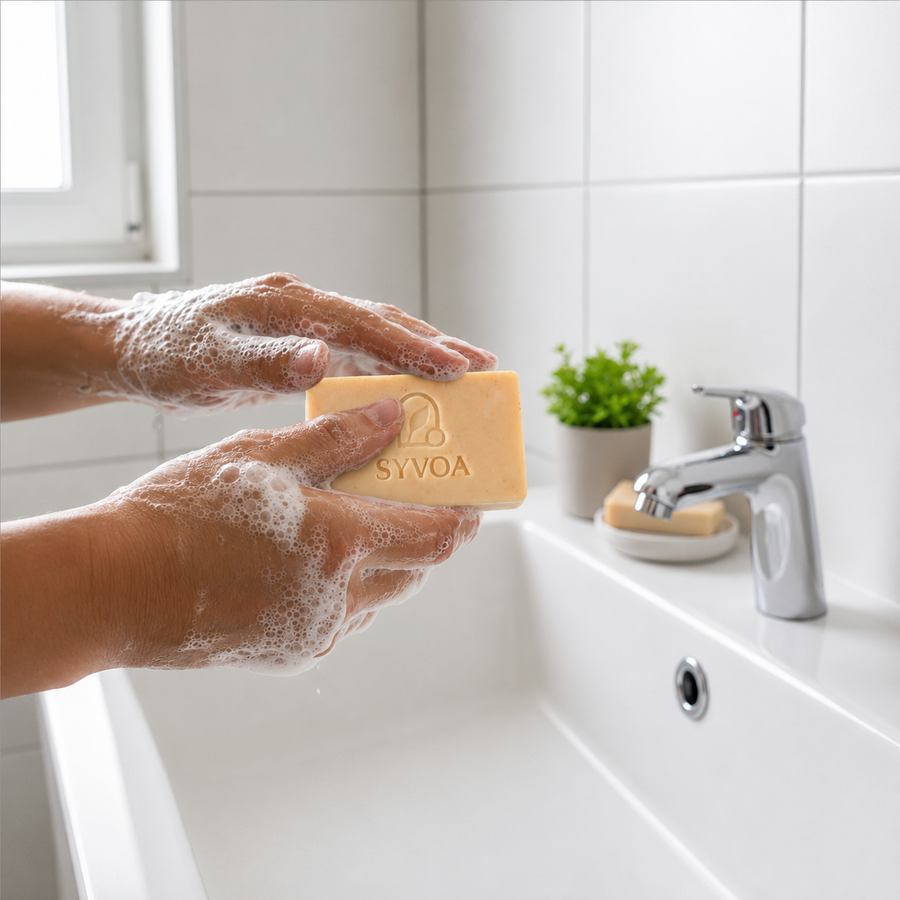Soin Éclat Curcuma - Savon Visage et Corps