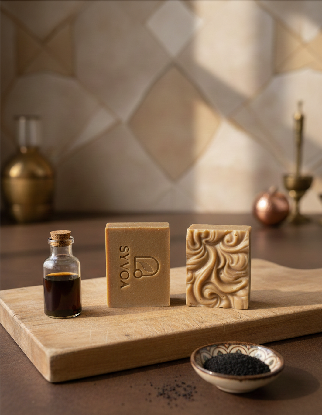 Lumière d’Orient – Savon artisanal à l’huile de Nigelle