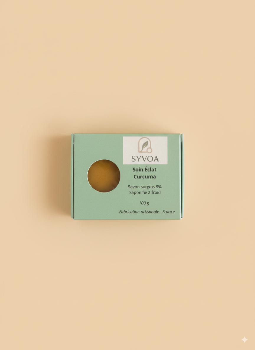 Soin Éclat Curcuma - Savon Visage et Corps